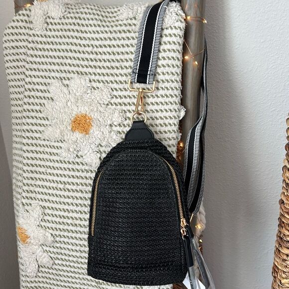 - Pretty Simple Rowan Raffia  Sling Bag - Picture 8 of 8